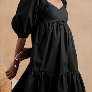 Banana Republic Black Babydoll Dress